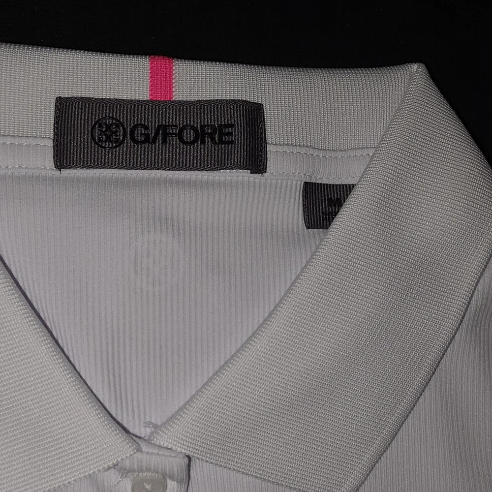 G/FORE White Polo — Bold Graphic Pack - Picture 14 of 14